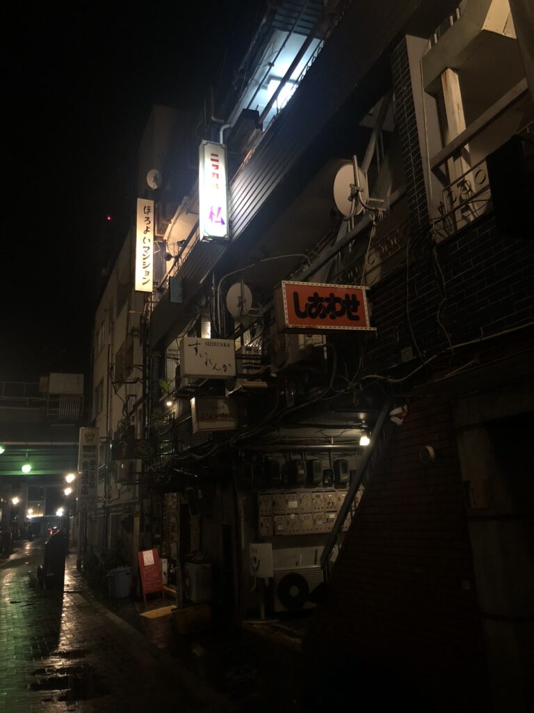 岡山の繁華街に新宿ゴールデン街チックな場所を突如として発見！Bar Coexistさん。