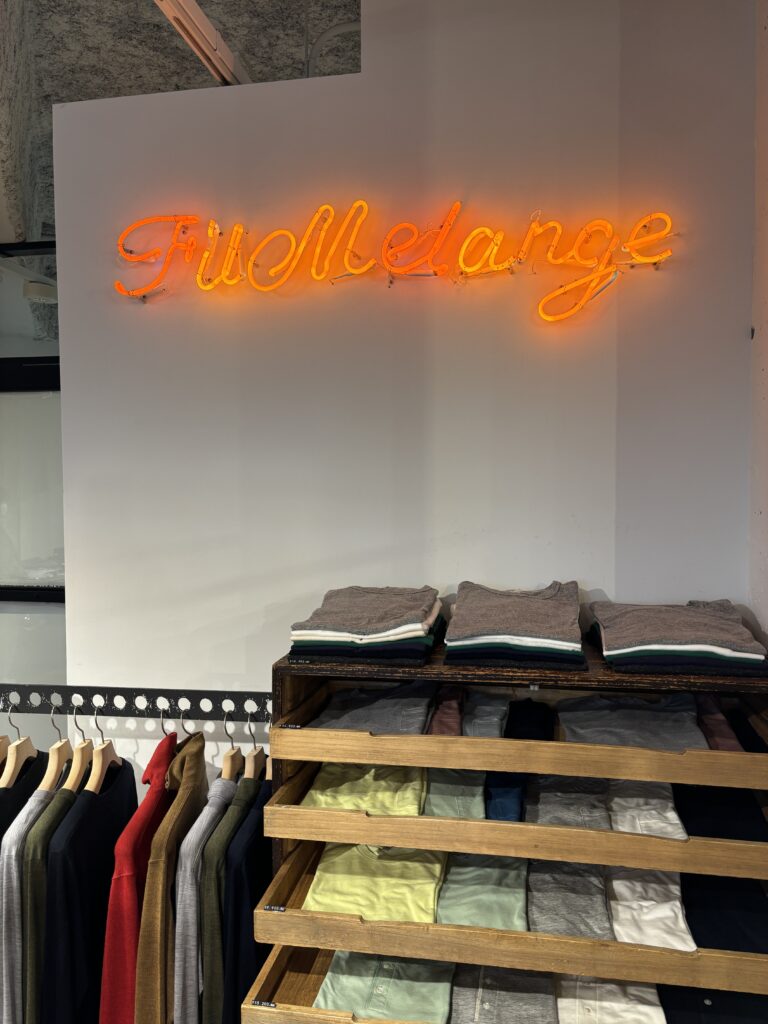 六本木にある究極のカットソーのお店、フィルメランジェ(FilMelange)でモノづくりとサステナビリティを考える。